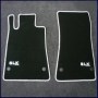 Alfombrillas Mercedes SLK R171 ribete gris y emblema